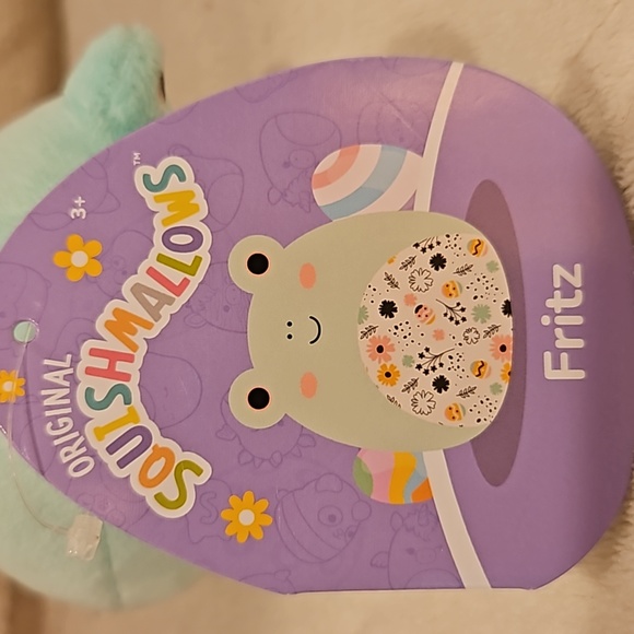 1/$6 or 2/$10 NWT Squishmallow Fritz - Frog Clip-On Keychain Plush (3.5 in.) - Picture 8 of 10